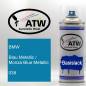 Preview: BMW, Blau Metallic / Monza Blue Metallic, 038: 400ml Sprühdose, von ATW Autoteile West.